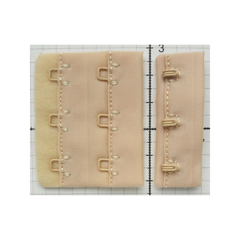 Nude Bra Hook And Eye Replacement Closure With Nude Hardware