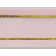 17580/4037 Gold-Lined Satin Edge Organza Ribbon 15 mm rose/1 m