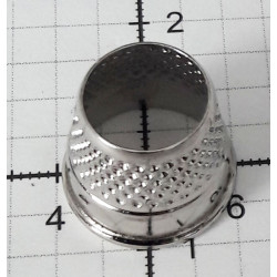 20673/17 Open Top Metal Thimble size 3/0/17 mm/1 pc.