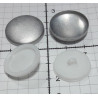 Self-Cover Buttons size 36" (23 mm) white back/100 pcs.