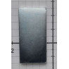 Magnetic Rectangle 40x20x3mm nickel/1pc.