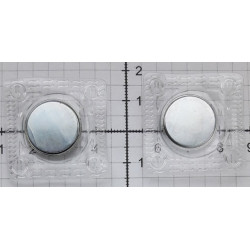 Magnetic Disk 18x2 mm in plastic cover/1pair.