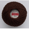 3567/320 Cotton crocheting yarn "Kaja", color 320-dark brown/30g/200m