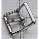 22454 Strap Buckle with Locking Tongue/25 mm/nickel/1 pc.