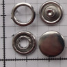 19499 Open Ring 10.5mm with Cap 11.5mm Snap Fasteners/nickel/50pcs.