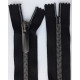 Nylon close-end Zipper S60 18 cm /black/black nickel/1 pc.