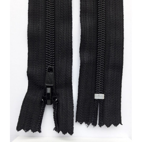 Nylon Zipper S60 close-end 16 cm black/1pc.