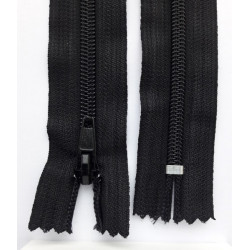 Nylon Zipper S60 close-end 30 cm black/1pc.