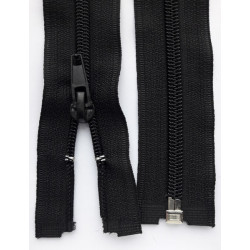 Nylon Zipper S60 open-end 120 cm black/1pc.