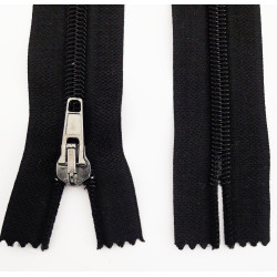 Nylon Zipper S60 close-end 40 cm black for shoes/1pc.