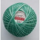 21139/351 Cotton crocheting yarn "Kaja", color 351-green turquoise shaded /30g/200m