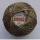 21139/348 Cotton crocheting yarn "Kaja", color 348-brown shaded /30g/200m
