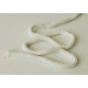 22549 Cotton braided cord 9 mm soft ecru/1m