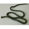 22600 Cotton braided cord 9 mm soft  color khaki/1m