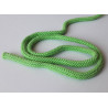 22601 Cotton braided cord 9 mm soft  green lemon color/1m