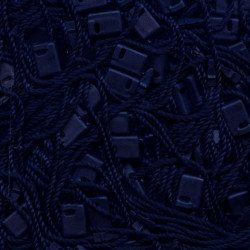 19938 Etikečių laikikliai-plombos su virvute/tamsiai mėlynos/150mm/100vnt.