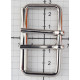 Double Prongs Roller Buckle art.RY 50/23/4.0 mm nickel/1pc.