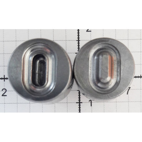 Die Set for 10x5.5 mm Eyelets Oval