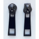 Slider Non Lock  for Metal Zipper M60 (VT10) Long Puller  black nickel/1 pc.