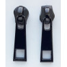 Slider Non Lock  for Metal Zipper M60 (VT10) Long Puller  black nickel/1 pc.