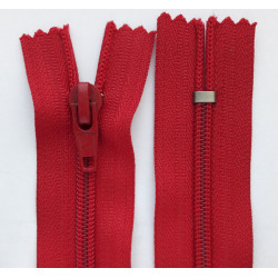 Nylon Zipper S60 close-end 20 cm red-171/1pc.
