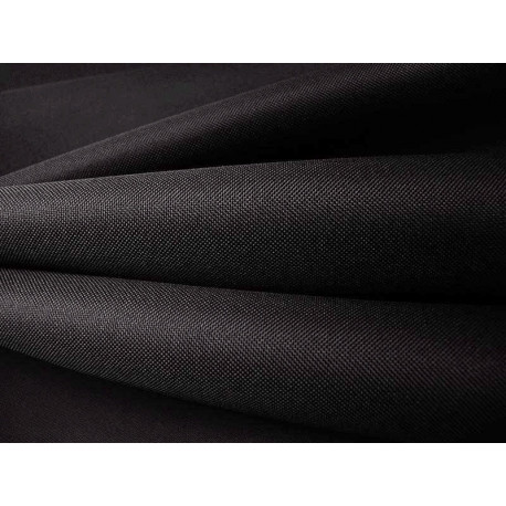 Polyester PVC Coated Fabric "Codura" 600x300D color 580 - black/1 m