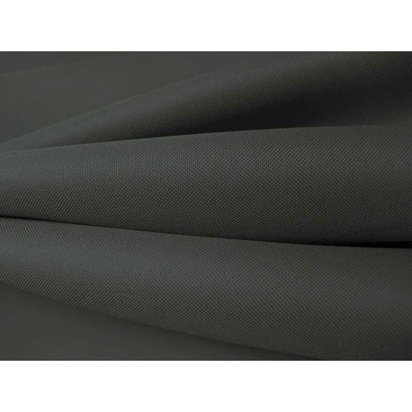 Polyester PVC Coated Fabric "Codura" 600x300D color 182 - dark grey/1 m