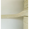 Piping Trim with lurex threads, light gold color/1 m