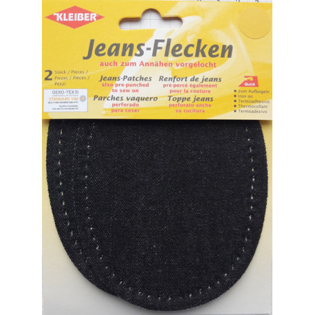Jeans-Patches art.34-05 black 13 x 10 cm 2 pcs.