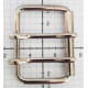 Double Prong Roller Buckle art.RY50/35/5.5/2 nickel/1 pc.