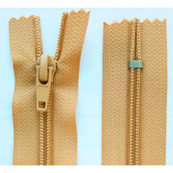 Nylon Zipper S60 close-end 20 cm length color 885-sand/1 pc.