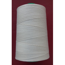 Cotton sewing thread 12x3 color 0000-natural/5000 m