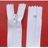 Nylon Zipper S40 close-end 12 cm white/1 pc.
