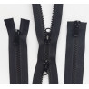 Two Way Separatig P60 Plastic Zippers 85 cm black