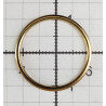 Welded Round Ring 20 mm gold art. OZK20/1.5/20 pcs.