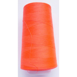 Spun Polyester Sewing Thread 50 S/2 (140) color 621-neon orange/4500 Y