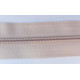 Nylon coil continuous zipper tape No.3 with cord color 031 - ecru/1 m