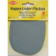Nappa Leather Patches art. 850-01 color - light grey/2 pcs.
