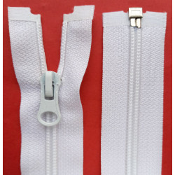 Nylon Zipper S60 open-end 30 cm color 501 - white/1 pc.