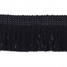 Decorative cut fringes-grass PS-40C color PE-56 - black/1 m