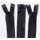 Nylon Zipper S40 Two Ways Open-end 50 cm black/1 pc.
