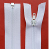 Nylon Zipper S40 open-end 45 cm white/1 pc.