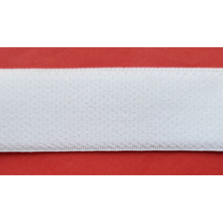 Woven Uderwear Elastic 29 mm white/1 m
