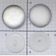 Self-Cover Buttons  Size 50" (32 mm) Plastic Back White