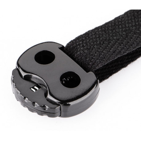 21105 Plastc stopper for cord art. 215/black/1 pc.