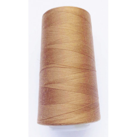 Polyester Spun Sewing Thread 50 S/2 (140) color 409 - light brown/4500 Y