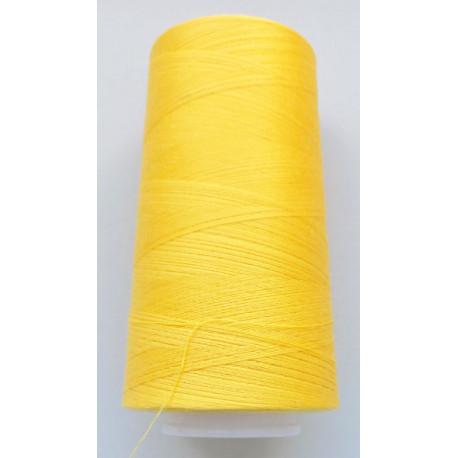 Spun Polyester Sewing Thread 50 S/2 (140) color 435 - yellow/4500 Y