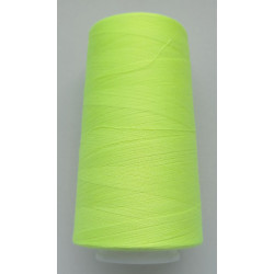 Spun Polyester Sewing Thread 50 S/2 (140) color 617 - neon yellow