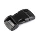 Plastic Arched Buckle 10 mm black/1 pc.