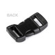 Plastic Arched Buckle 10 mm black/1 pc.